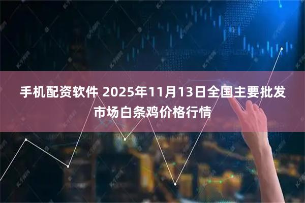 手机配资软件 2025年11月13日全国主要批发市场白条鸡价格行情